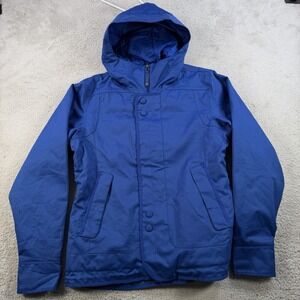 Burton Jacket Womens XL Blue Dryride Snowboard Ski Waterproof Insulated Hooded